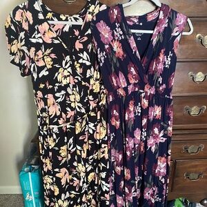 Isabell Maternity maxi knit dresses